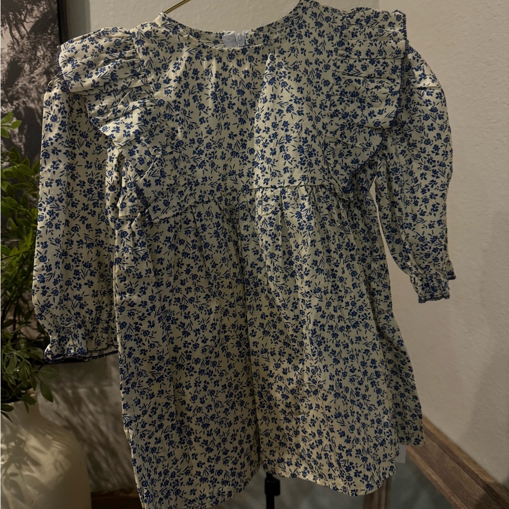 Floral Long Sleeve Dress